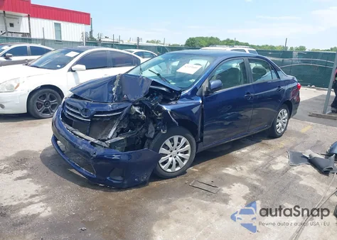 2013 Toyota Corolla Le from USA, damaged, VIN 5YFBU4EE3DP089518